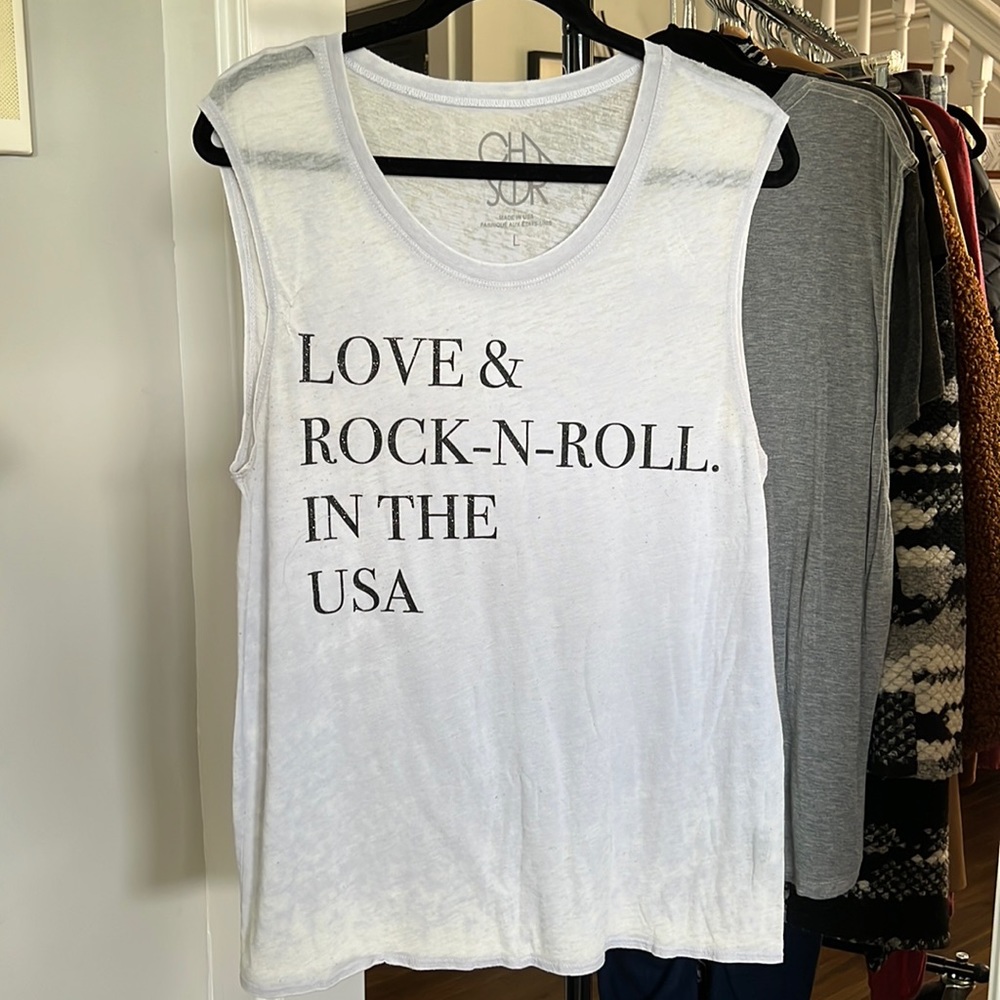Chaser- muscle tee